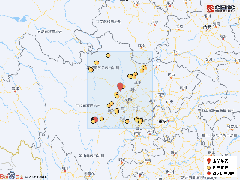四川成都市都江堰市发生3.0级地震